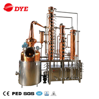 Copper Spirit Alcohol Vodka Distiller Gin Distilling Equipment 