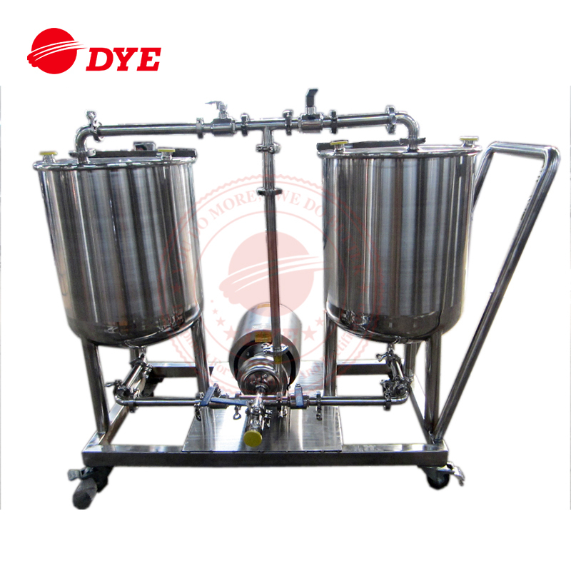 Stainless steel CIP cart beer brewing tanks - DAEYOO