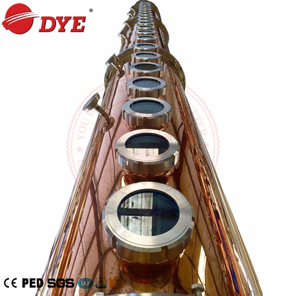 DYE-H 1000L whisky,brandy ,rum,vodka distillation equipment